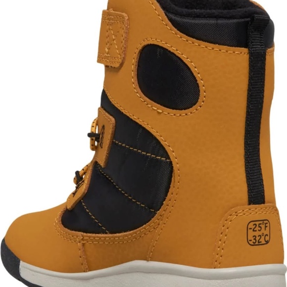 BRAND NEW boy girl youth merrell snow bank winter boots size 7Y (-32C) - Picture 4 of 9